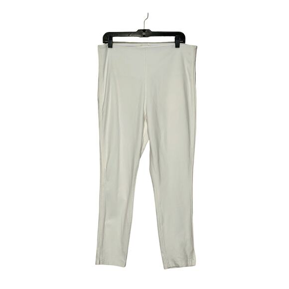 Lysse cream straight legs pull on pants size XL - Picture 1 of 9